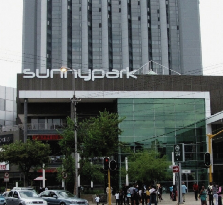 Sunnypark shopping centre in Pretoria CBD